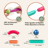 Bloques magneticos - rotacion 360 e imanes, guia