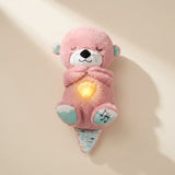 Nutria Peluche Dormir Calma Bebe color rosado