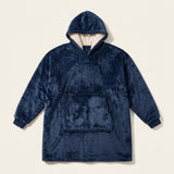 Poleron Sudadera Invierno Polar Sherpa - color Azul