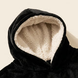 Poleron Sudadera - detalle interior forro sherpa afelpado