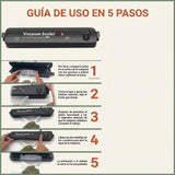 Guia de uso en 5 pasos selladora al vacio